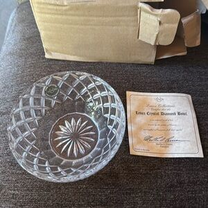 Lenox Crystal Diamond Bowl
